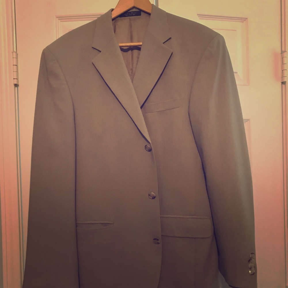 Men’s pant suit and blazer